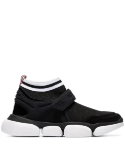 Moncler ‘Velcro Strap Sock Trainers’