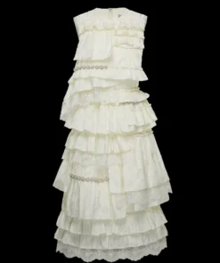 Moncler Simone Rocha 'Sleeveless Embellished Dress'