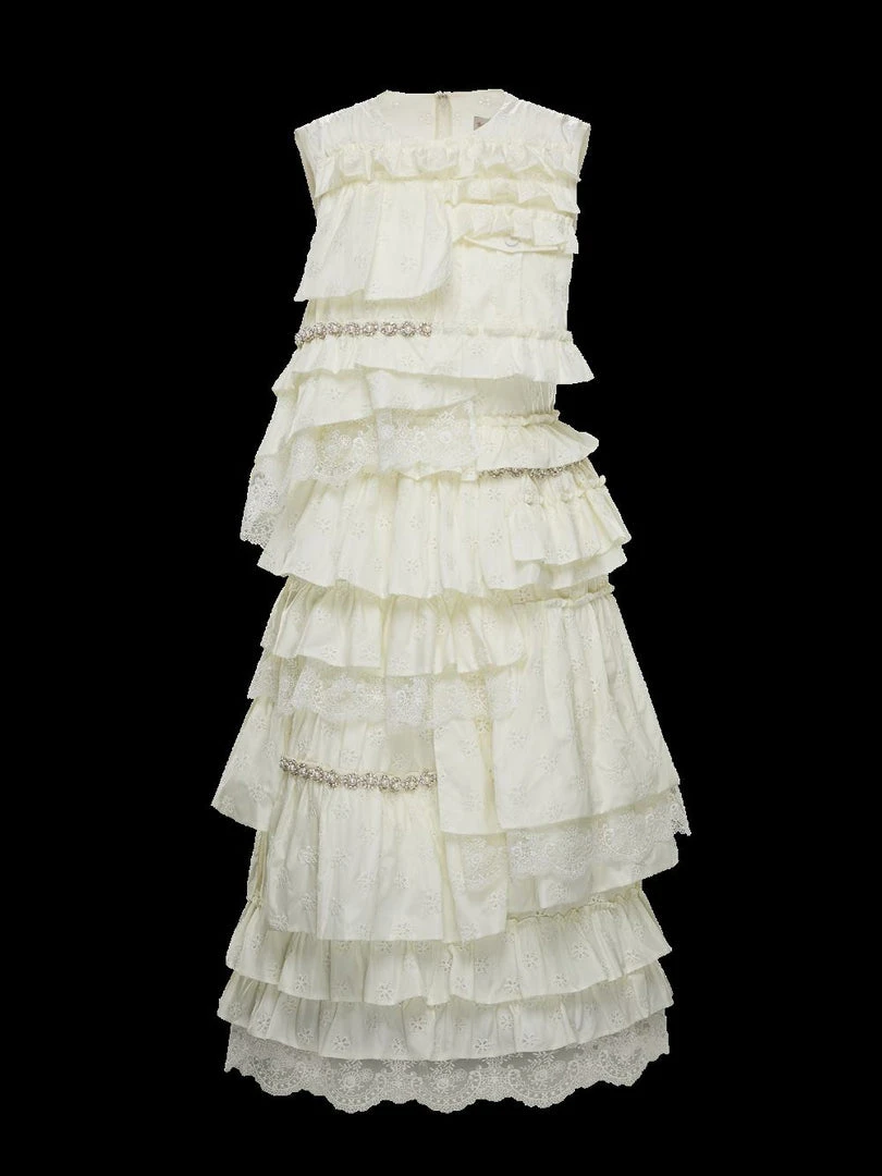 Moncler Simone Rocha 'Sleeveless Embellished Dress' 3 Moncler Simone Rocha 'Sleeveless Embellished Dress'