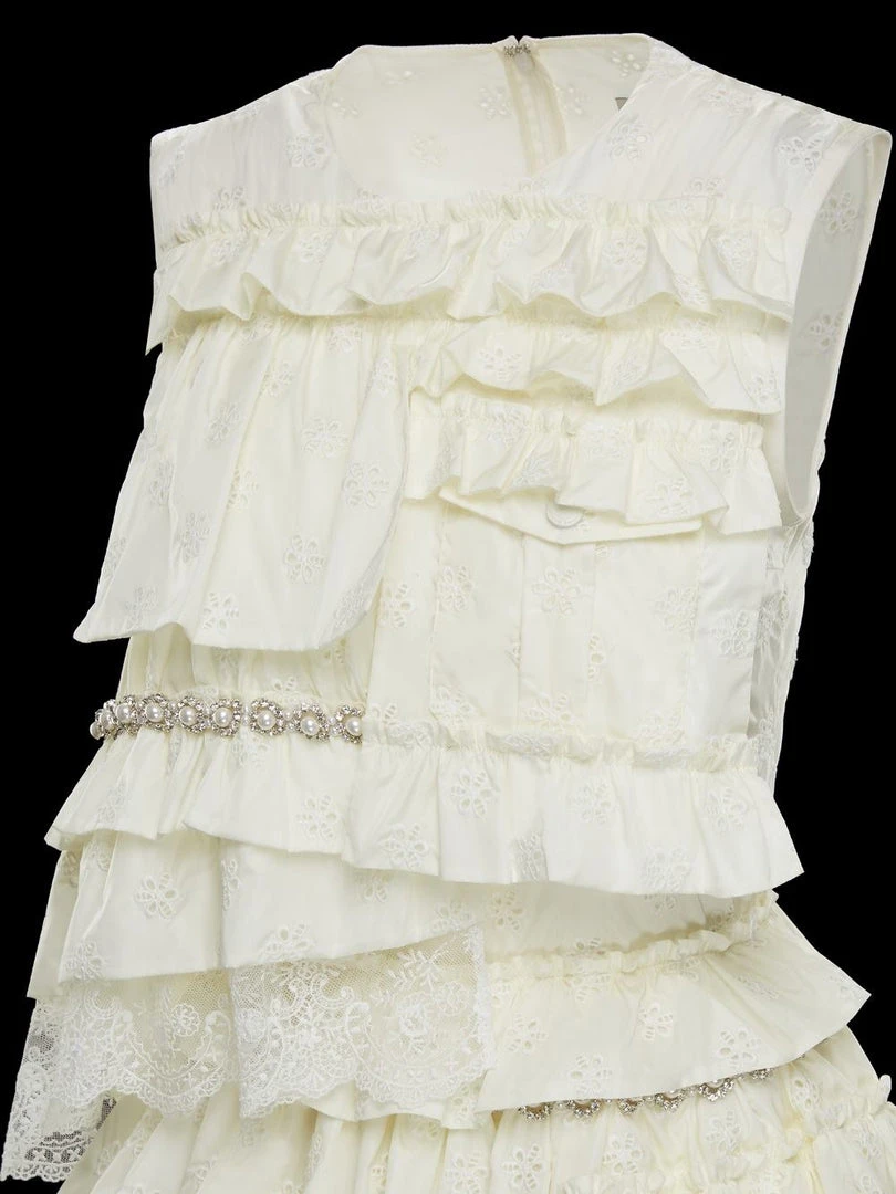Moncler Simone Rocha 'Sleeveless Embellished Dress' 4 Moncler Simone Rocha 'Sleeveless Embellished Dress'