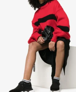 Moncler ‘Velcro Strap Sock Trainers’