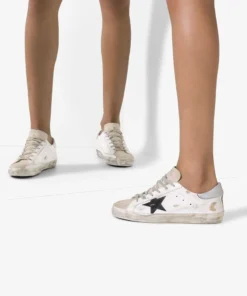Golden Goose Shoes ‘Superstar Distressed Trainers’