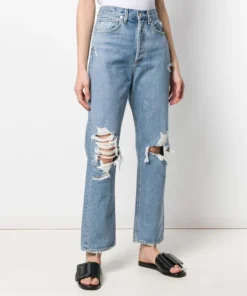 Agolde New In ‘90s Blue Mid Rise Loose Fit Jeans’