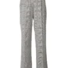 Msgm 'Houndstooth' Flared Trousers Clothing