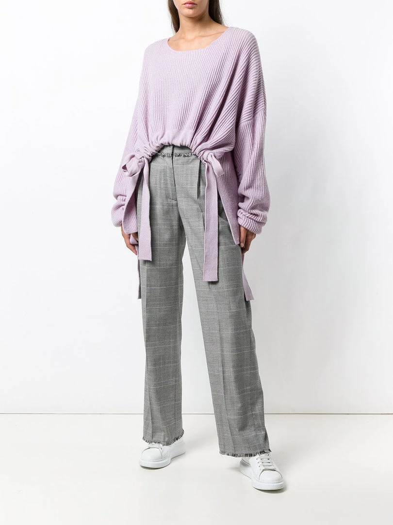 Msgm 'Houndstooth' Flared Trousers Clothing 4 Msgm 'Houndstooth' Flared Trousers Clothing