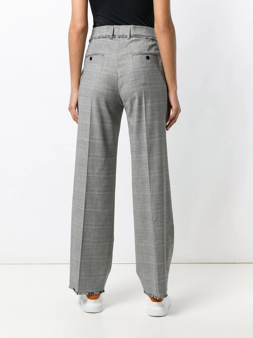 Msgm 'Houndstooth' Flared Trousers Clothing 6 Msgm 'Houndstooth' Flared Trousers Clothing
