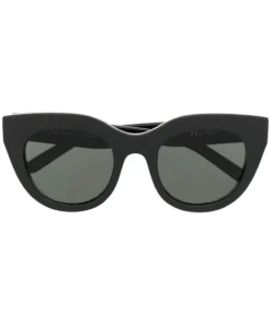 Le Specs 'Air Heart' Black And Gold Sunglasses Accessories