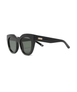 Le Specs 'Air Heart' Black And Gold Sunglasses Accessories