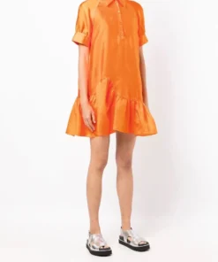 Baum Und Pferdgarten Clothing Orange 'Alani' Dress