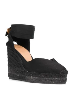 Castaner All Black 'Chiara C 8ED' Espadrilles Shoes