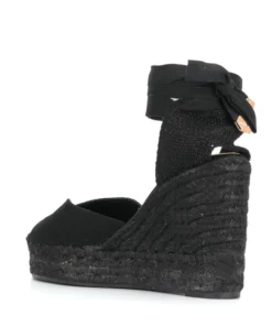Castaner All Black 'Chiara C 8ED' Espadrilles Shoes