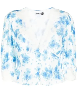 Rixo London 'Amanda' Floral Blouse New In