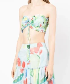 Charo Ruiz 'Amy' Multicoloured Bandeau Top Clothing