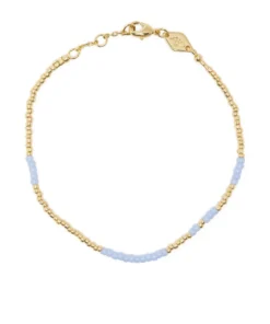 ANNI LU Light Blue 'Asym 22' Beaded Bracelet Accessories
