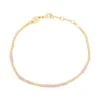 ANNI LU Soft Rose 'Asym 22' Beaded Bracelet Accessories