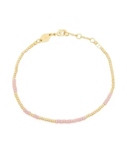 ANNI LU Soft Rose 'Asym 22' Beaded Bracelet Accessories