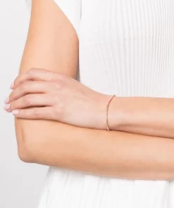 ANNI LU Soft Rose 'Asym 22' Beaded Bracelet Accessories