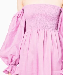 Sleeper Pink 'Atlanta' Midi Dress Clothing
