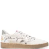 Golden Goose ‘Ball Star’ Metallic Sneakers Shoes