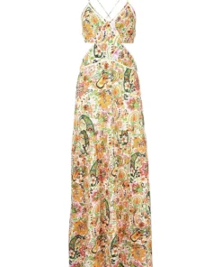 Bernard Boutique 12 Ba&sh 'Baloma' Floral Maxi Dress Clothing