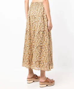 Faithfull The Brand Clothing 'Barletta' Floral Midi Skirt