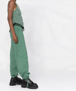 Ganni New In 'Beaded Hem Sleeveless Top'