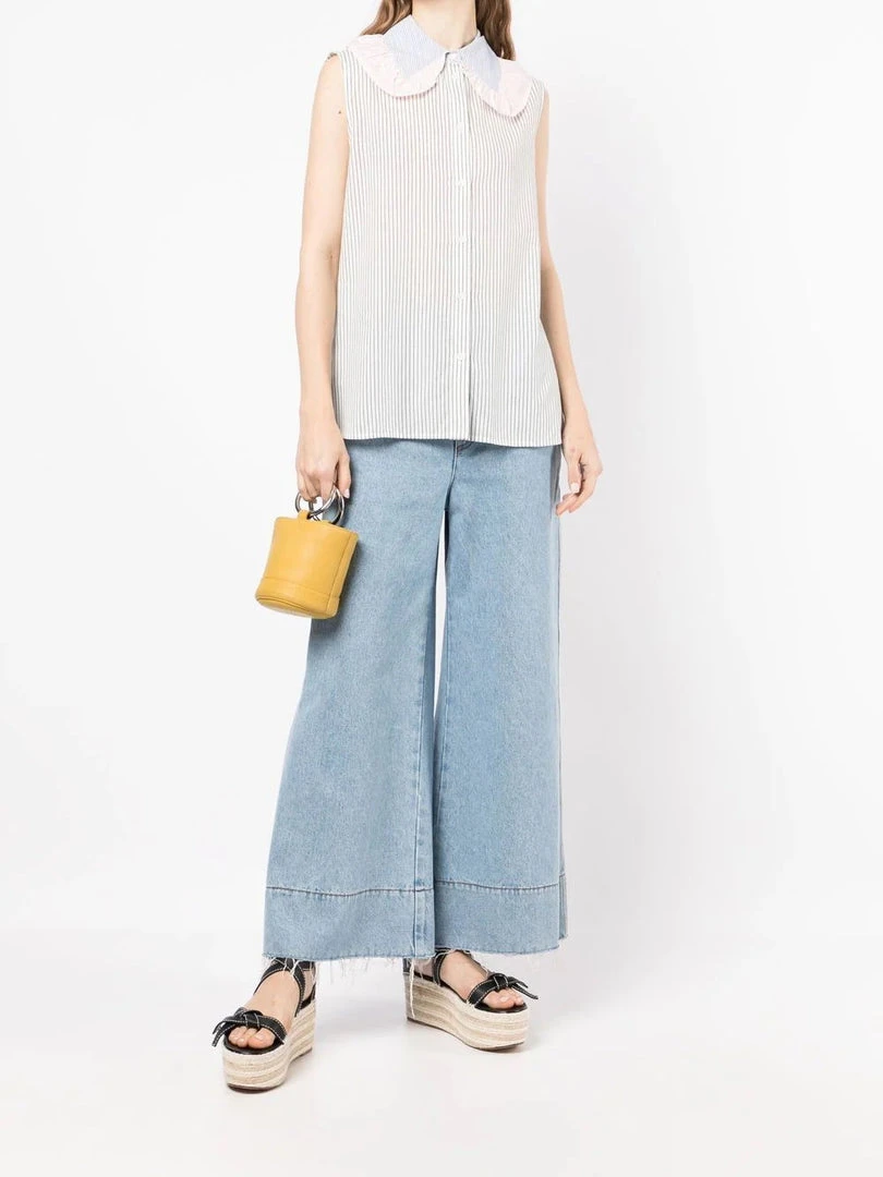 Stella Nova 'Beate' Sleeveless Stripe Shirt 4 Stella Nova 'Beate' Sleeveless Stripe Shirt