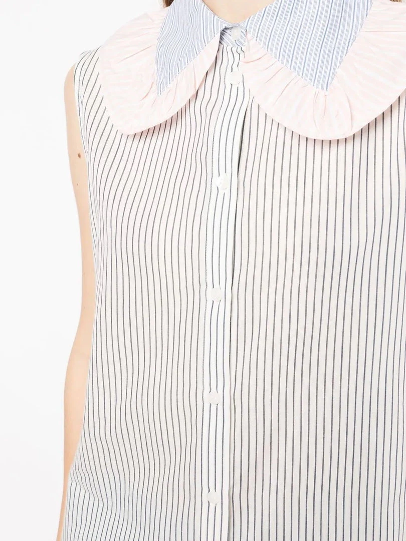 Stella Nova 'Beate' Sleeveless Stripe Shirt 7 Stella Nova 'Beate' Sleeveless Stripe Shirt