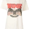 Anine Bing Beige 'Vintage Bing Eagle T-Shirt'