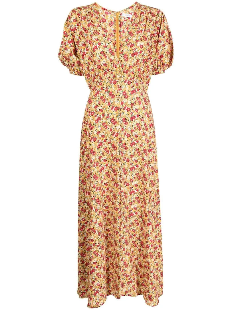 Faithfull The Brand 'Bellavista' Floral Midi Dress Clothing 8 Faithfull The Brand 'Bellavista' Floral Midi Dress Clothing