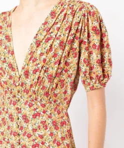 Faithfull The Brand 'Bellavista' Floral Midi Dress Clothing 21 Faithfull The Brand 'Bellavista' Floral Midi Dress Clothing