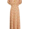 Faithfull The Brand 'Bellavista' Floral Midi Dress Clothing