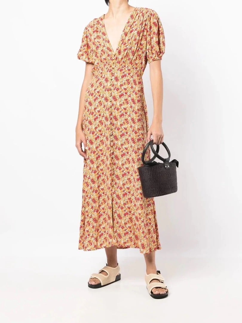Faithfull The Brand 'Bellavista' Floral Midi Dress Clothing 4 Faithfull The Brand 'Bellavista' Floral Midi Dress Clothing
