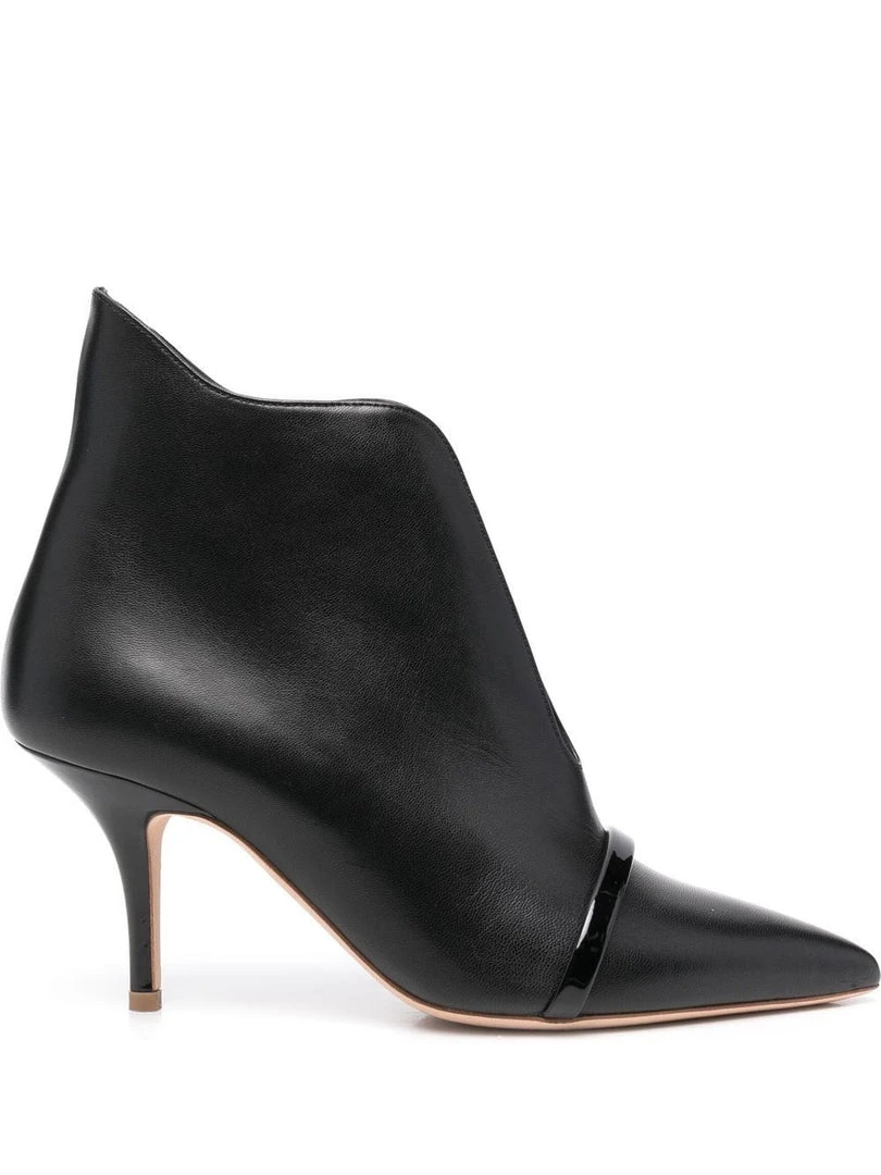 Malone Souliers Black 'Cora' Stiletto Heel Boots New In 3 Malone Souliers Black 'Cora' Stiletto Heel Boots New In
