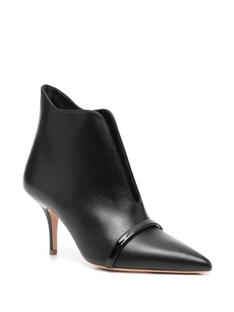 Malone Souliers Black 'Cora' Stiletto Heel Boots New In 4 Malone Souliers Black 'Cora' Stiletto Heel Boots New In