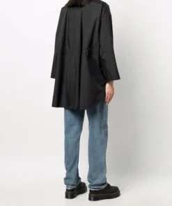 Parajumpers Black 'Hannah' Water Repellent Shacket