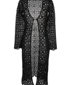 ROTATE Black 'Kwamie' Robe 16 ROTATE Black 'Kwamie' Robe