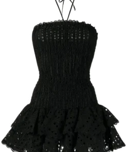 Charo Ruiz Black 'Megan' Short Dress Clothing