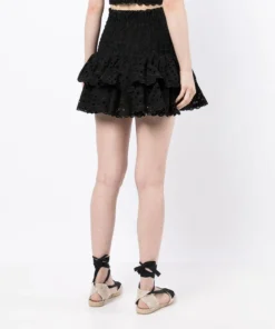 Charo Ruiz Clothing Black 'Noa' Short Skirt