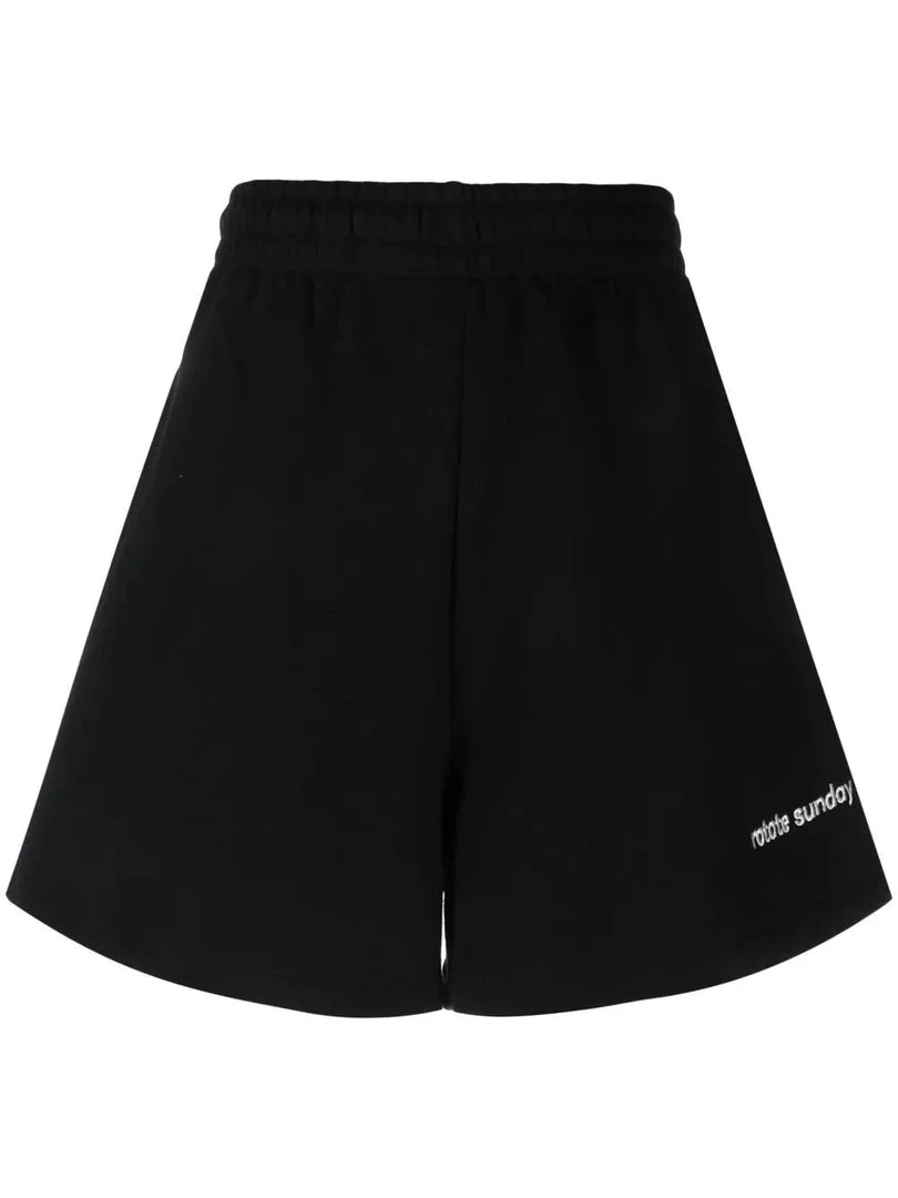 ROTATE Clothing Black 'Roda' Shorts 3 ROTATE Clothing Black 'Roda' Shorts