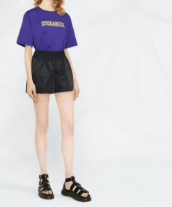 ROTATE New In Black 'Roxanne' Shorts