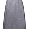 DRIES VAN NOTEN Black ‘Sola’ Sheer Midi Skirt