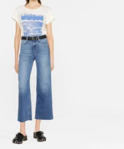 Paige Blue 'Anessa' Raw Hem Jeans New In