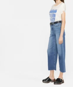 Paige Blue 'Anessa' Raw Hem Jeans New In