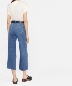 Paige Blue 'Anessa' Raw Hem Jeans New In