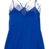 IRO Clothing Blue 'Berwyn' Lace Trim Camisole 1 IRO Clothing Blue 'Berwyn' Lace Trim Camisole