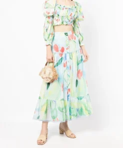 Charo Ruiz Clothing 'Brisa' Multicoloured Top