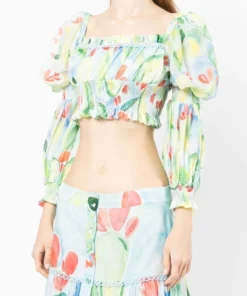 Charo Ruiz Clothing 'Brisa' Multicoloured Top
