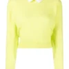 Baum Und Pferdgarten Lime 'Cabreena' Detachable Collar Sweater