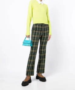 Baum Und Pferdgarten Lime 'Cabreena' Detachable Collar Sweater